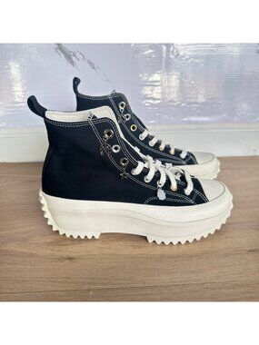 Converse Run Star Hike Hi Platform Charms Sz 8 Mens Shoes Sneakers Black A13409C